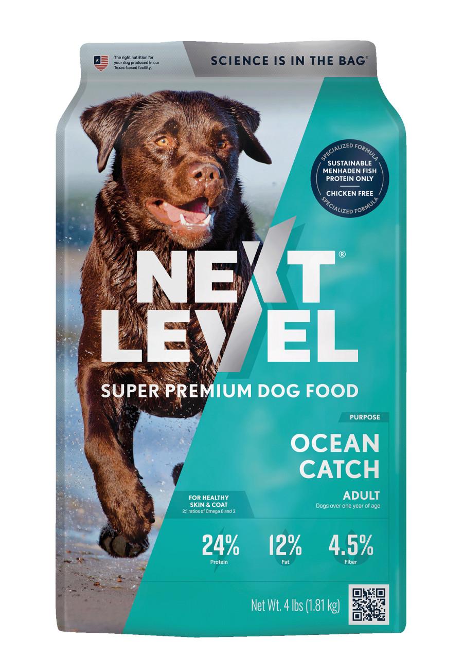Next Level Ocean Catch Adult Dry Dog Food, 4-lb