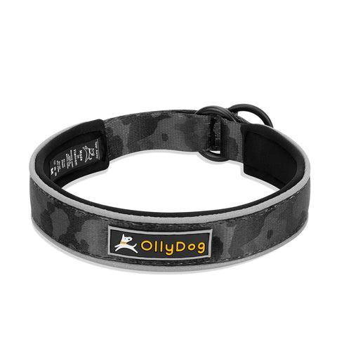 OllyDog Martingale Reflective Comfort Dog Collar, Dream Camo, Large