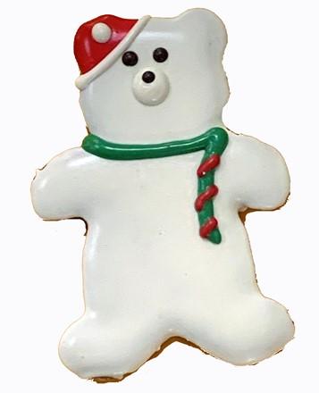 Pawsitively Gourmet Holiday Teddy Bear Dog Treats, 1-count