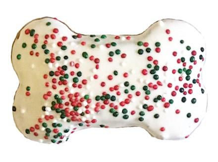 Pawsitively Gourmet Holiday Bone Dog Treats, Mini, 1-count