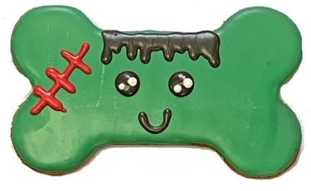 Pawsitively Gourmet Frankenstein Bone Dog Treats, 6-in
