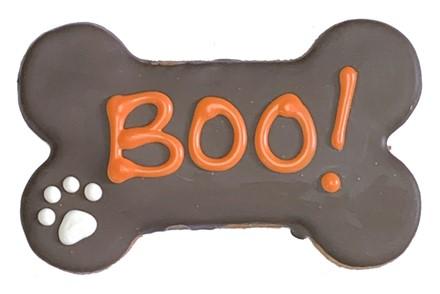 Pawsitively Gourmet Boo Bone Dog Treats, 6-in