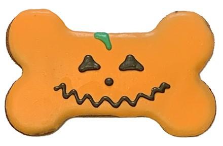 Pawsitively Gourmet Jack-O-Lantern Dog Treats, 6-in