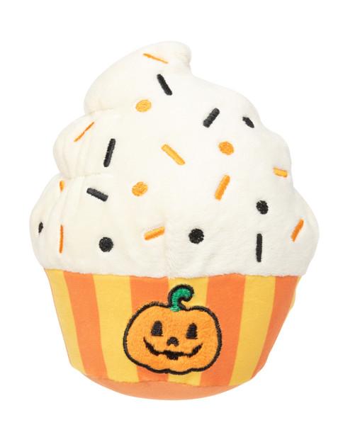 FuzzYard Happy Pumpkin Cupcake Dog Toy