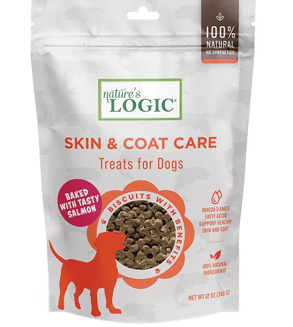 Nature's Logic Skin & Coat Care Dog Treats, 12-oz