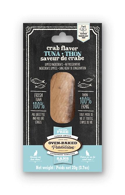 Oven-Baked Tradition Tuna & Crab Fillet Cat Treats