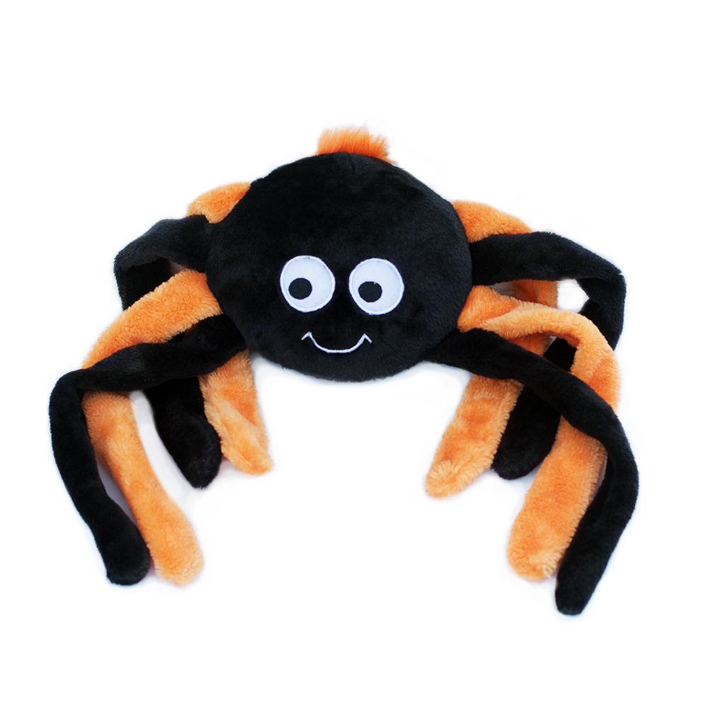 ZippyPaws Halloween Grunterz Dog Toy, Orange/Black