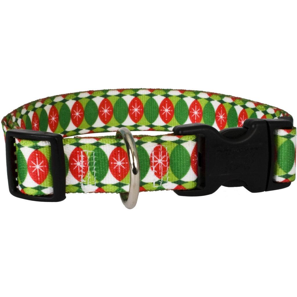 Yellow Dog Design Breakaway Cat Collar, Christmas Cheer, 3/8-in x 8-12-in