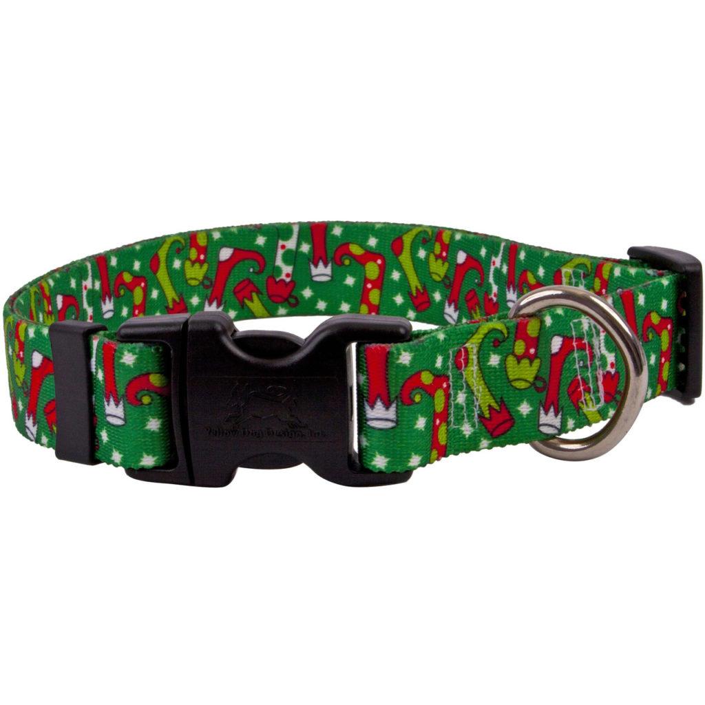Yellow Dog Design Breakaway Cat Collar, Christmas Stockings, 3/8-in x 8-12-in