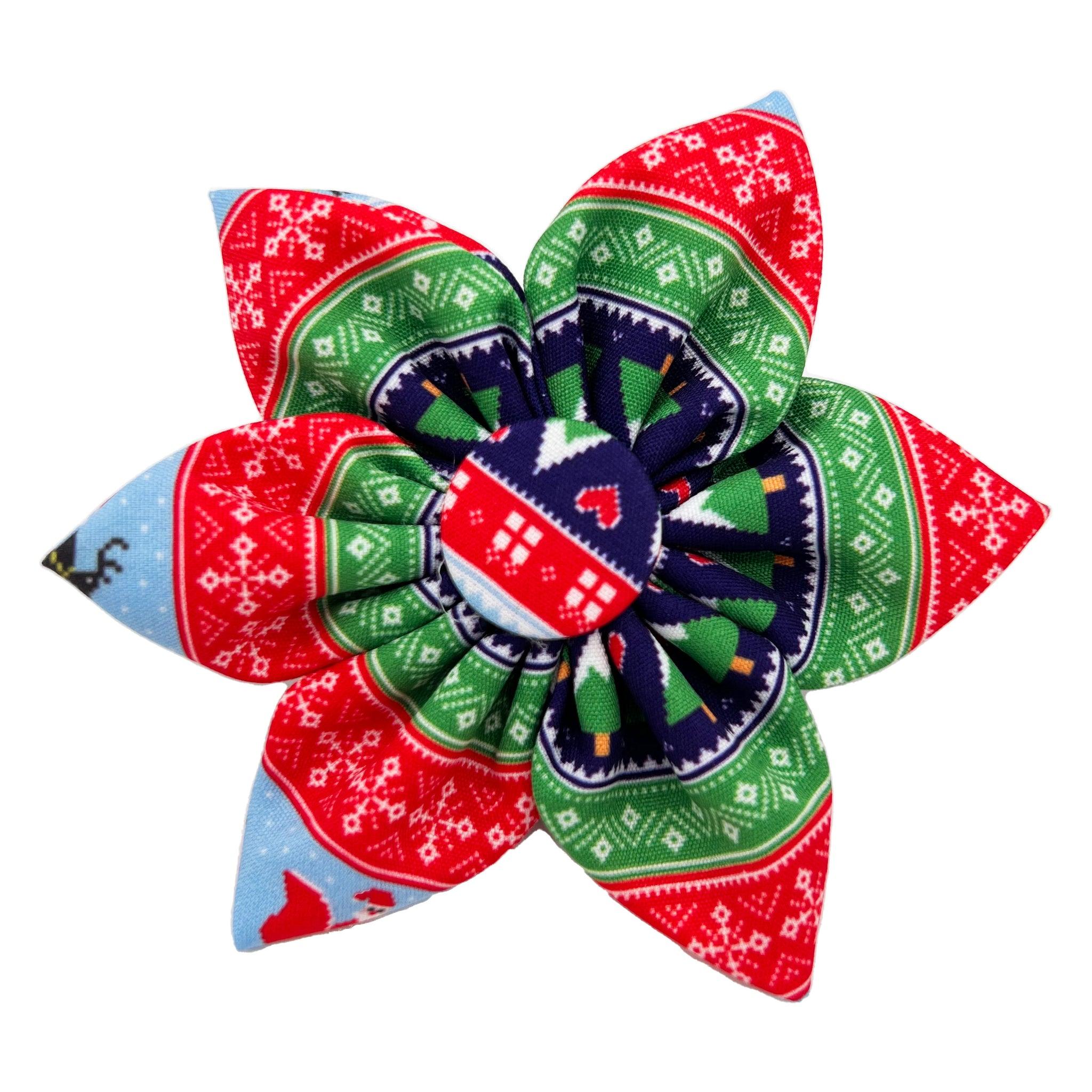 Huxley & Kent Pet Pinwheel, Ugly Sweater, Small