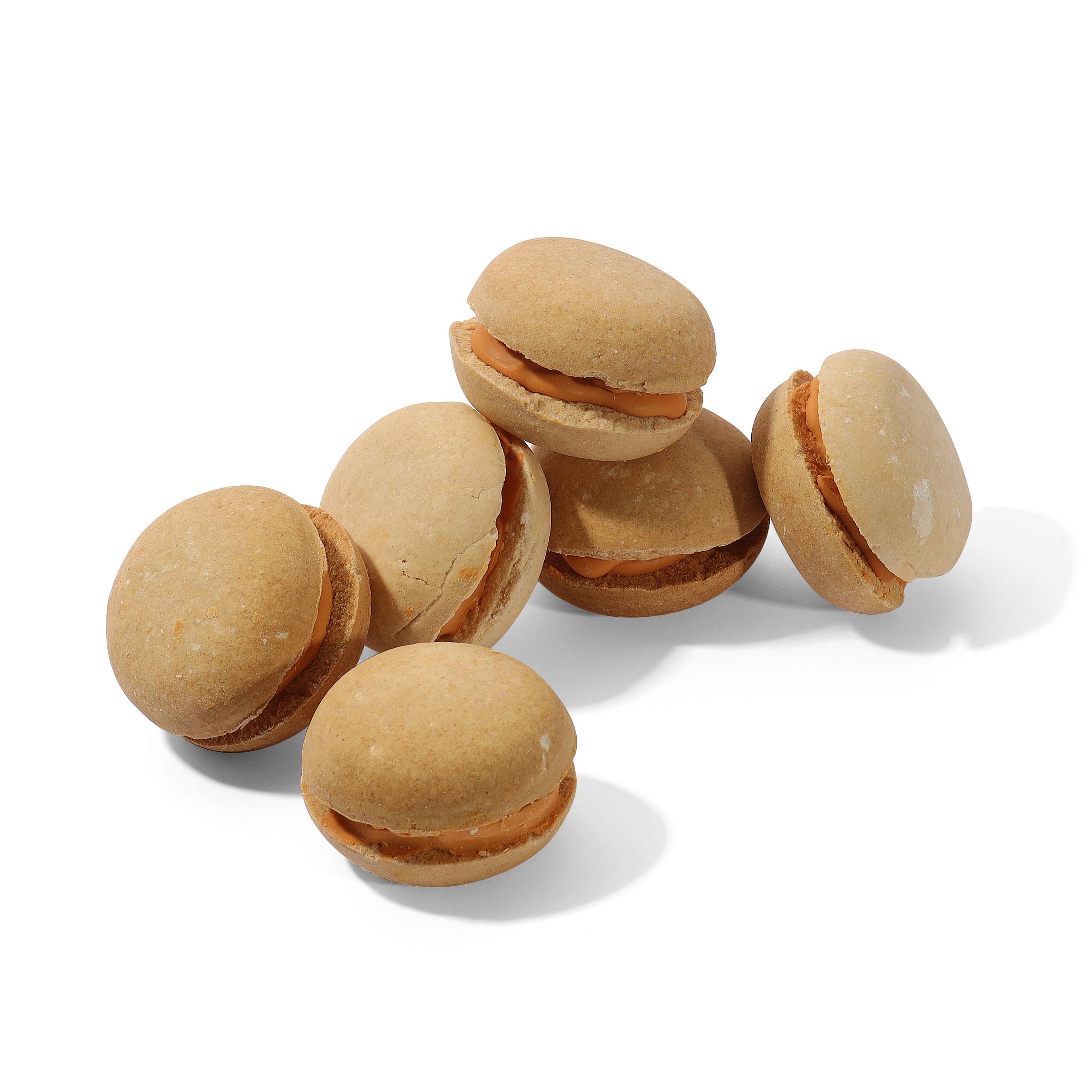 GoGo Peanut Butter Macaroons Dog Treats, 8-lb