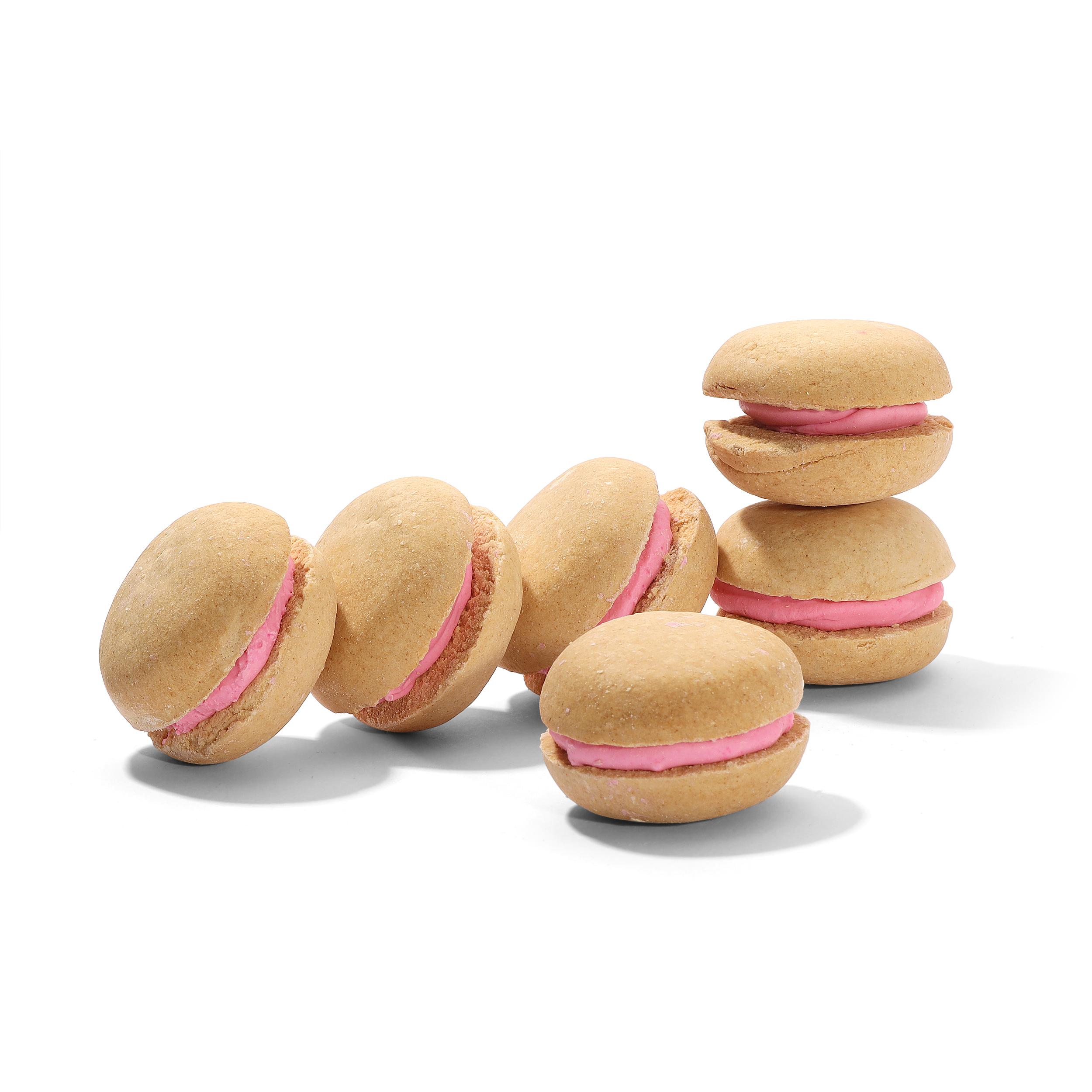 GoGo Strawberry Macaroons Dog Treats, 8-lb