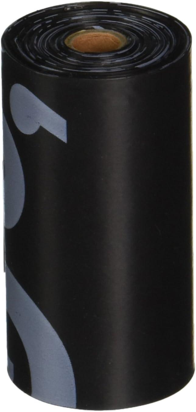 GoGo Poop n' Go Citrus Scent Pet Waste Bags Box, Black, 8-pk