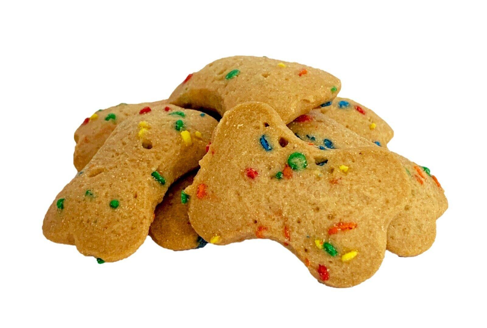 Claudia's Canine Bakery Confetti Vanilla Breakfast Bones Dog Treats