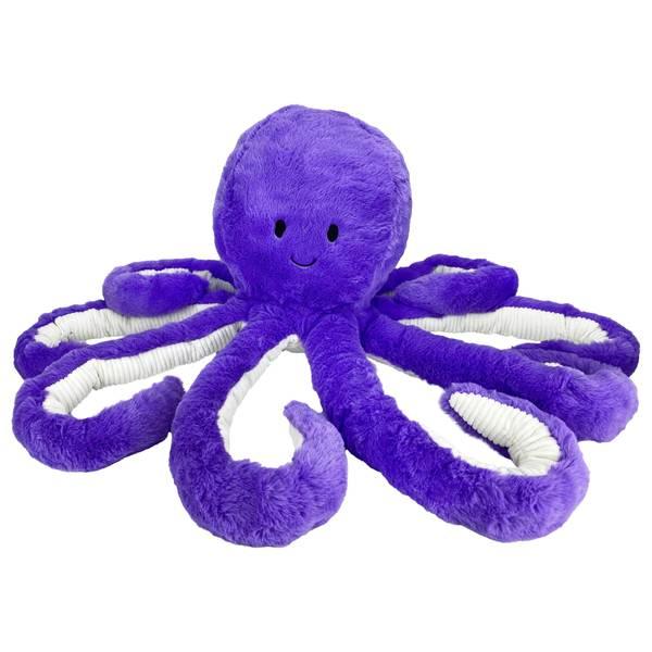 Multipet Sea Creatures Octopus Dog Toy, Jumbo