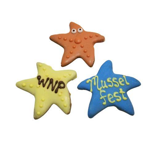 Paws Gourmet Bakery Custom Starfish Dog Treats, 3-in x 3-in