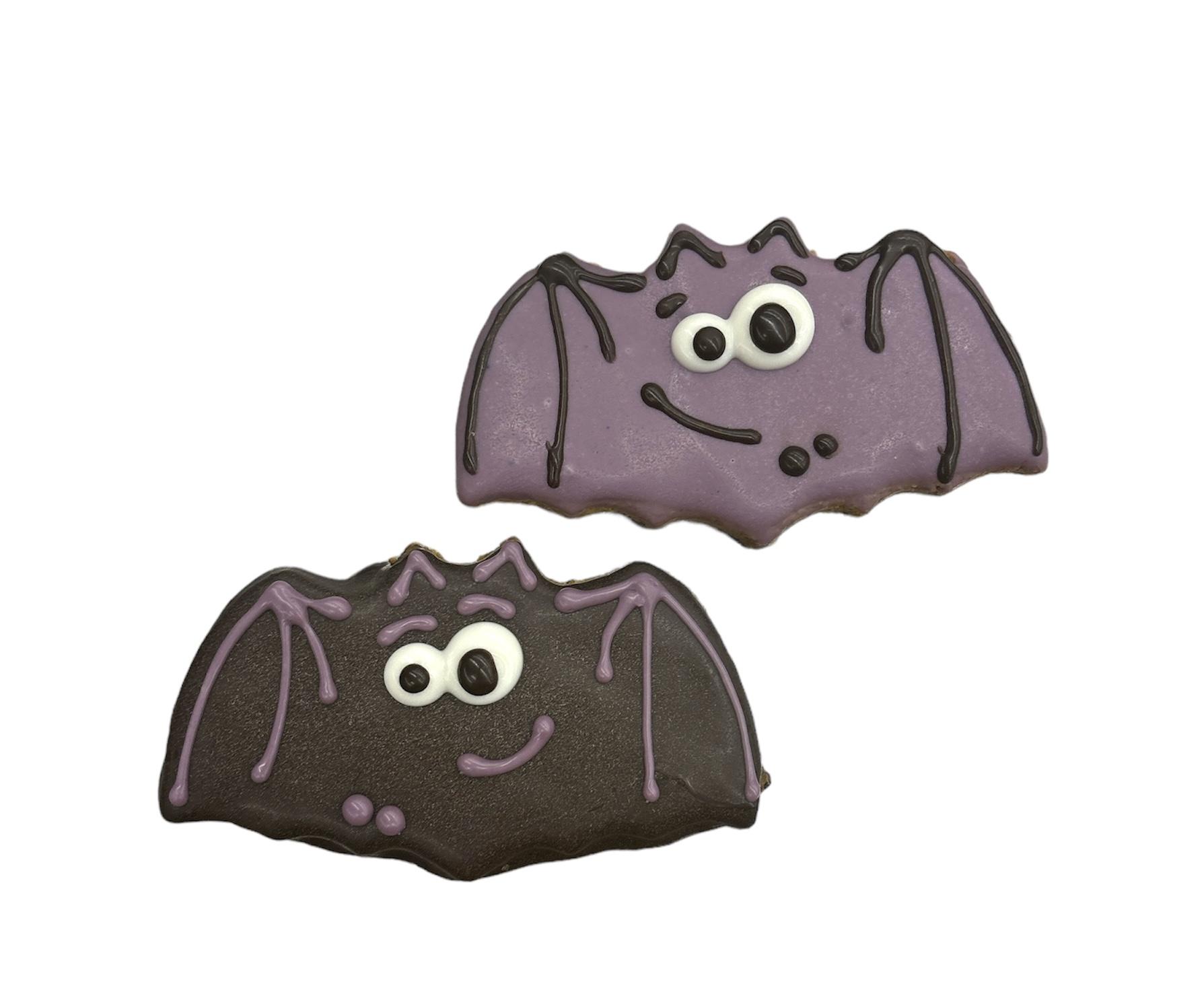 Paws Gourmet Bakery Halloween Bats Dog Treats, 3.75-in x 2-in