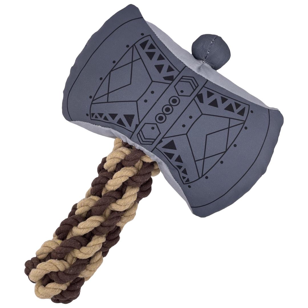 Paw-lymorph Barbarian's Great Axe Dog Toy