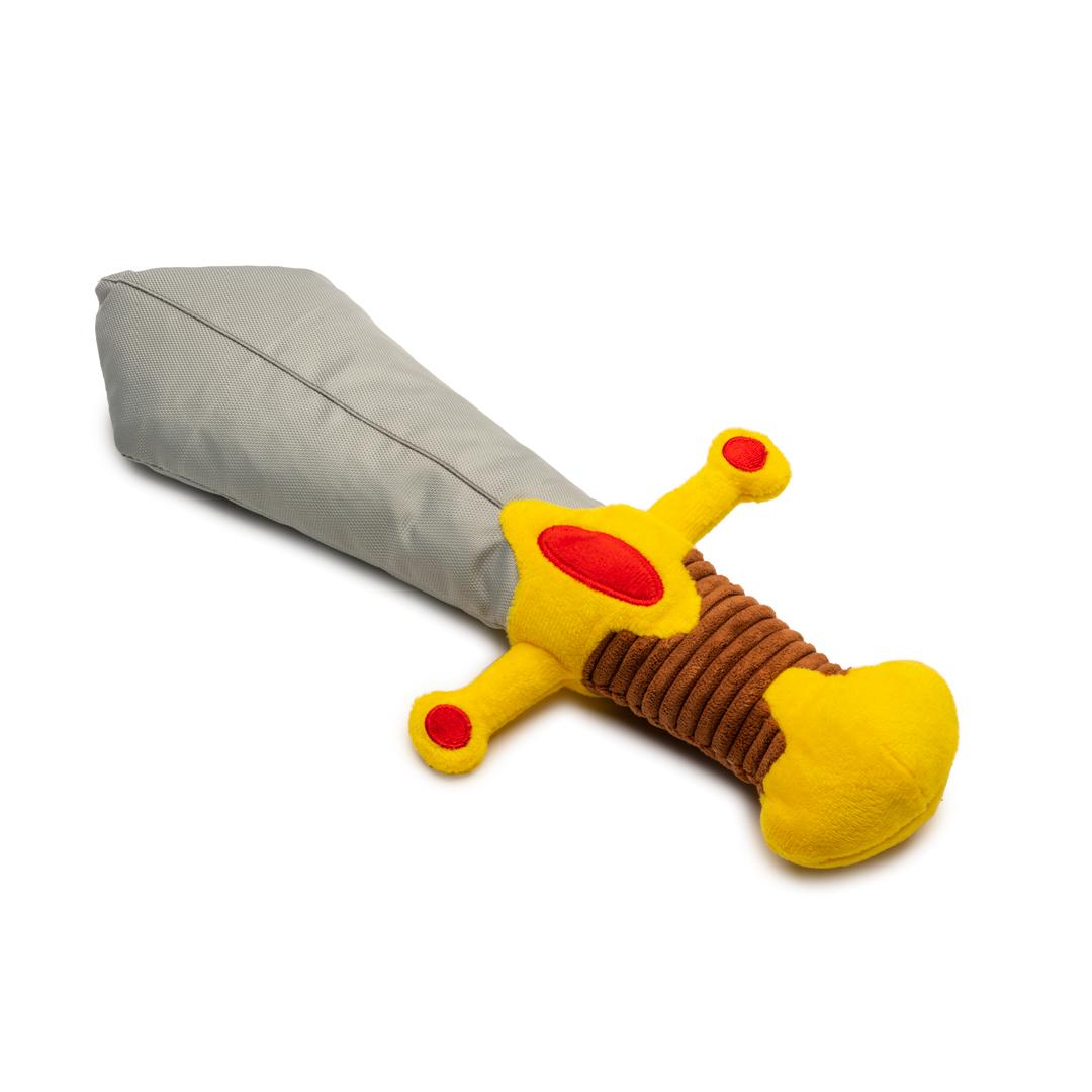 Paw-lymorph Paladin's Sword Crinkle Dog Toy, 11.5-in