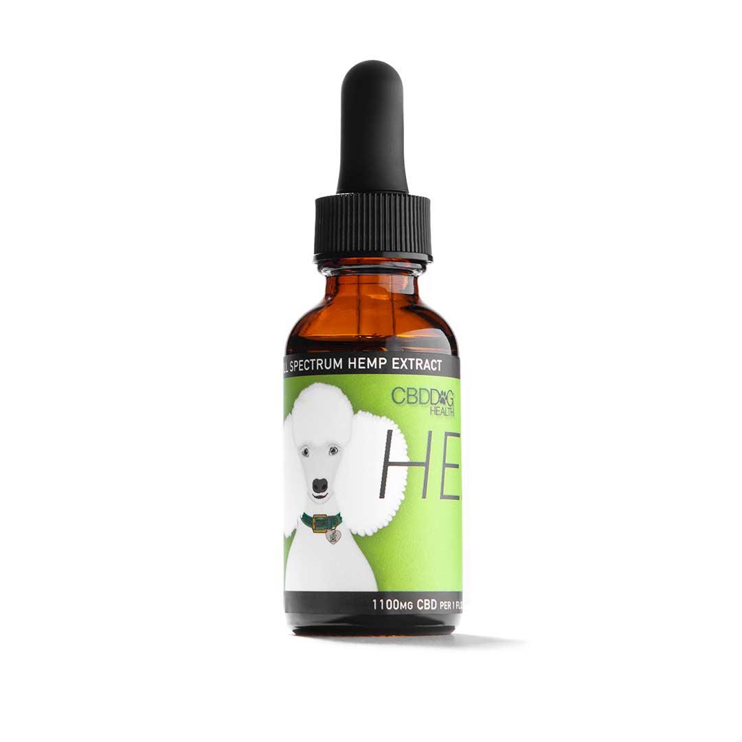 CBDDog Health Heal Oil Tincture Alternative Supplement for Dogs, 1100mg, 1-oz