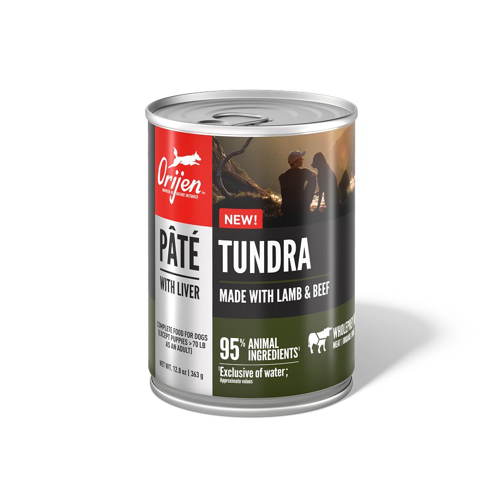 ORIJEN Tundra Pate with Liver Grain-Free Wet Dog Food Can, 12.8-oz