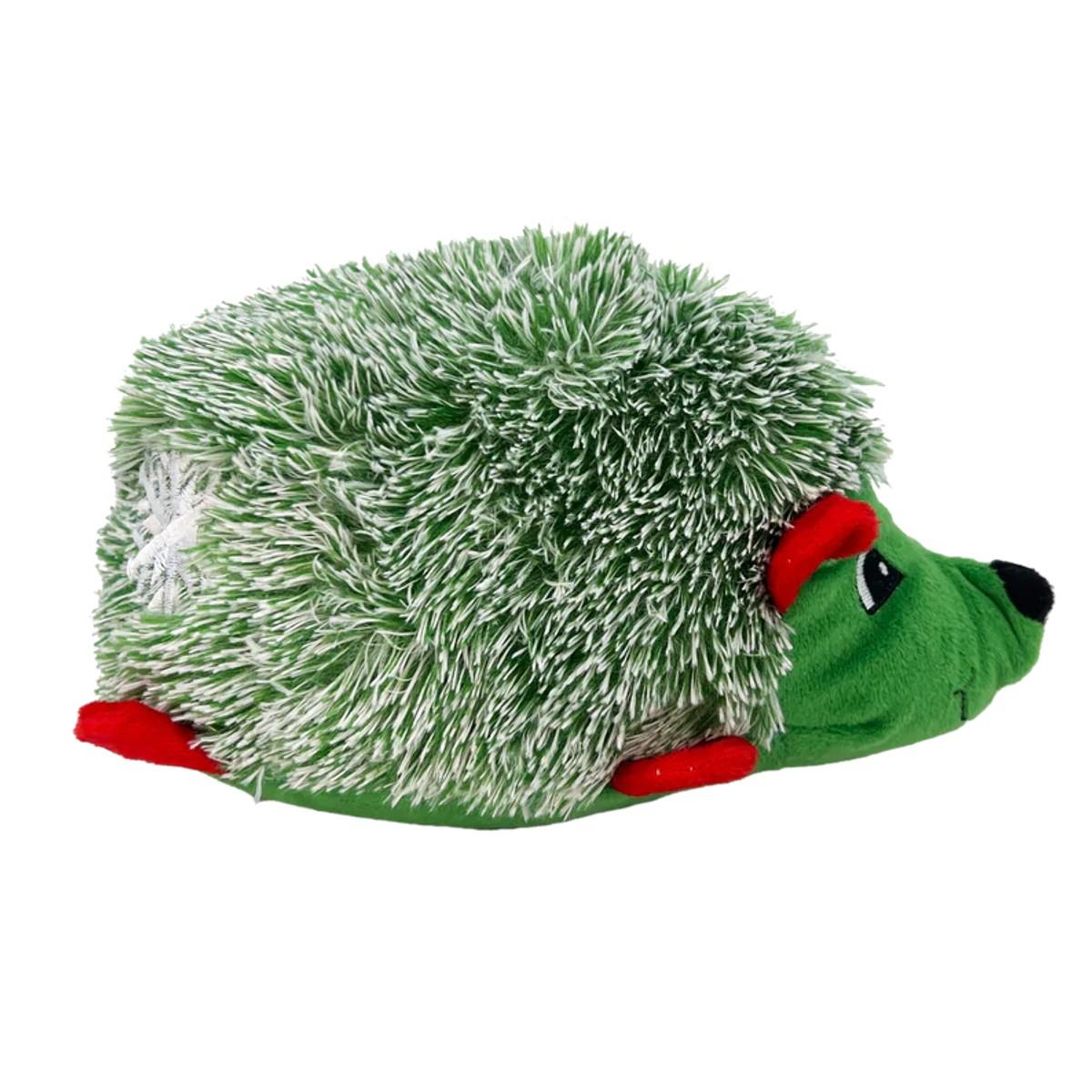 KONG Holiday Comfort HedgeHug Dog Toy, Medium