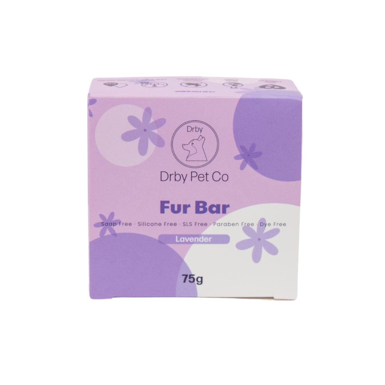 Drby Pet Co. Lavender Fur Bar for Dogs