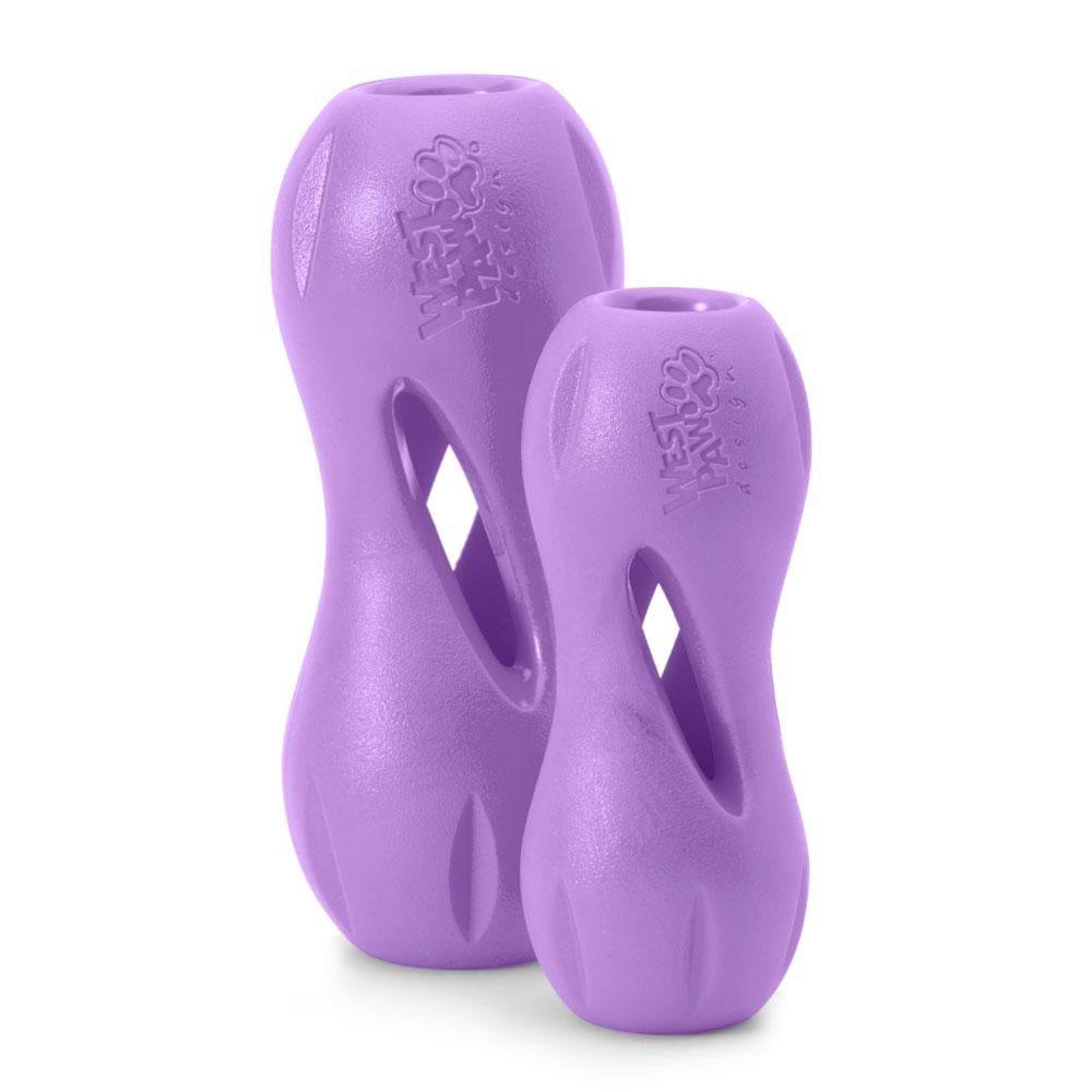 West Paw Zogoflex Qwizl Dog Toy, Lavender, Large