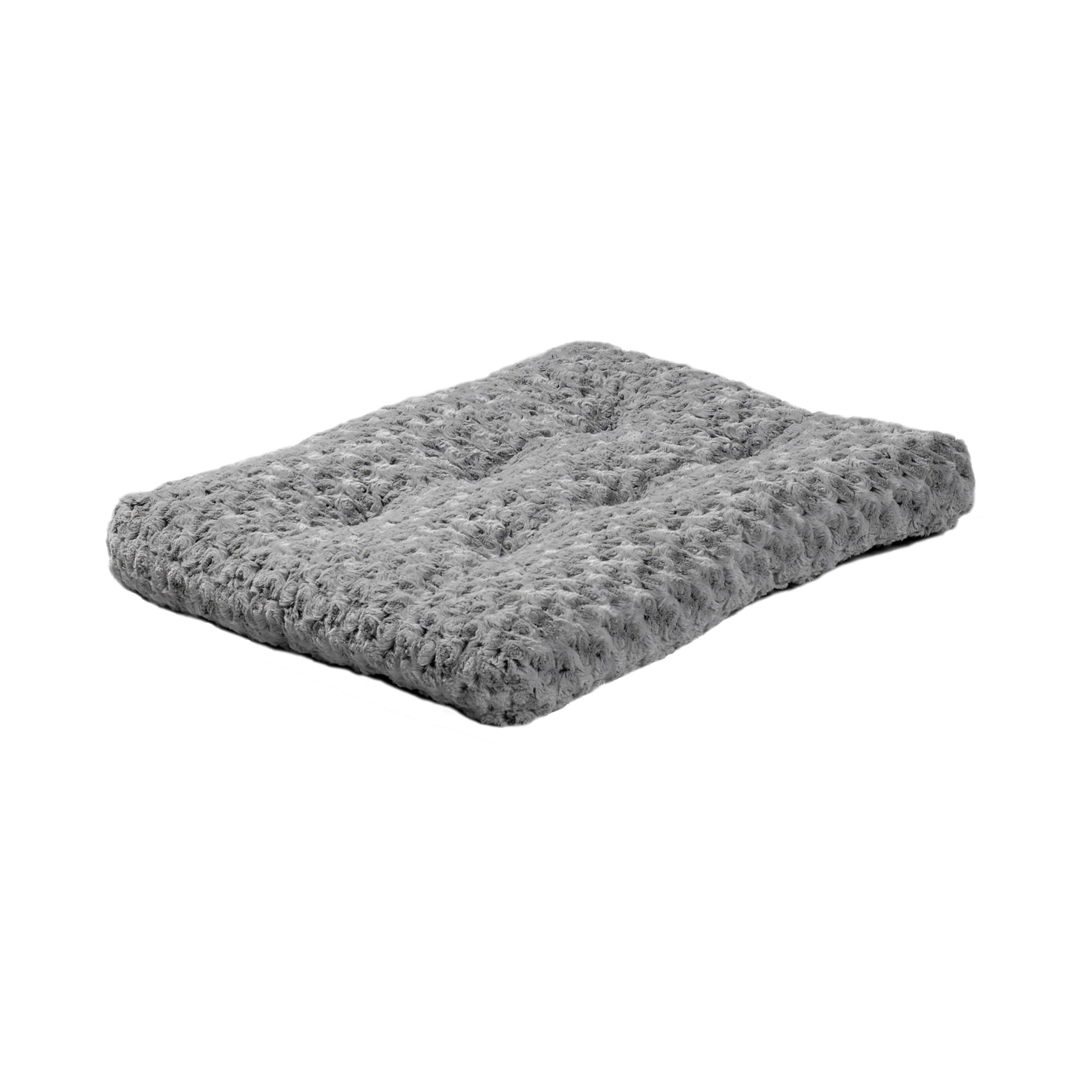 MidWest QuietTime Deluxe Ombre Swirl Pet Bed, Gray, 24-in