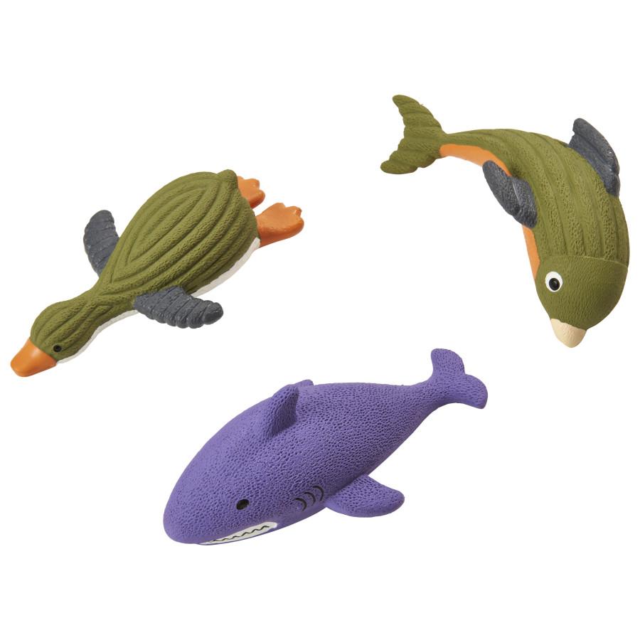 Ethical Spot Latex Sea Friends Dog Toy, Assorted, 8-in