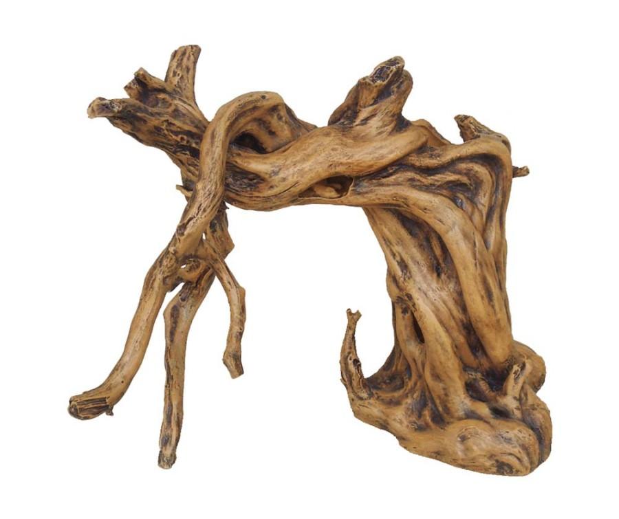 Weco Wecorama Aquarama Wicked Tree Root for Aquariums & Terrariums, Brown, Large