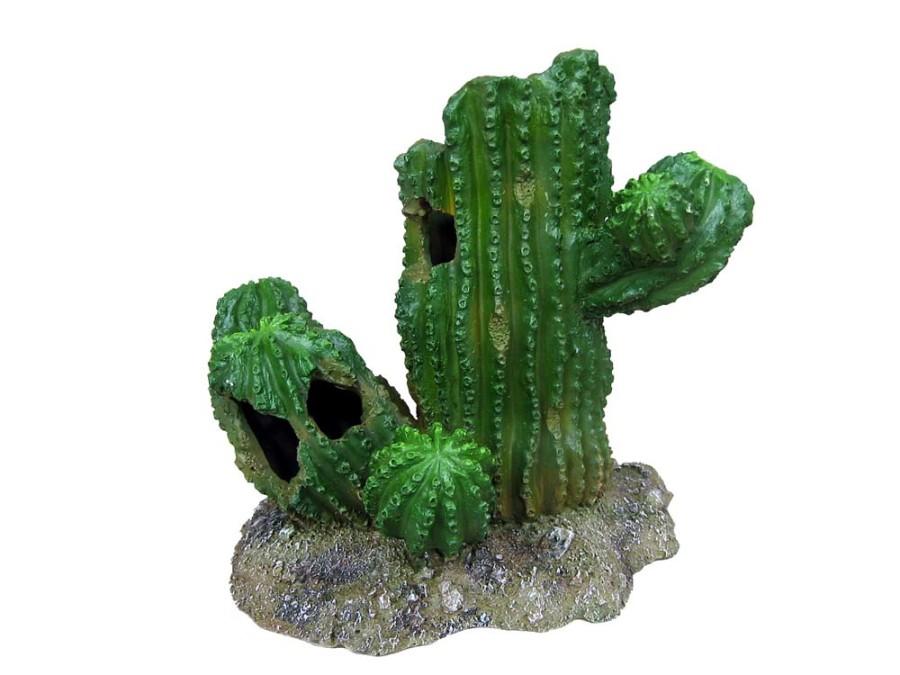 Weco Wecorama Badlands Hollow Saguaro Cactus Terrarium Ornament