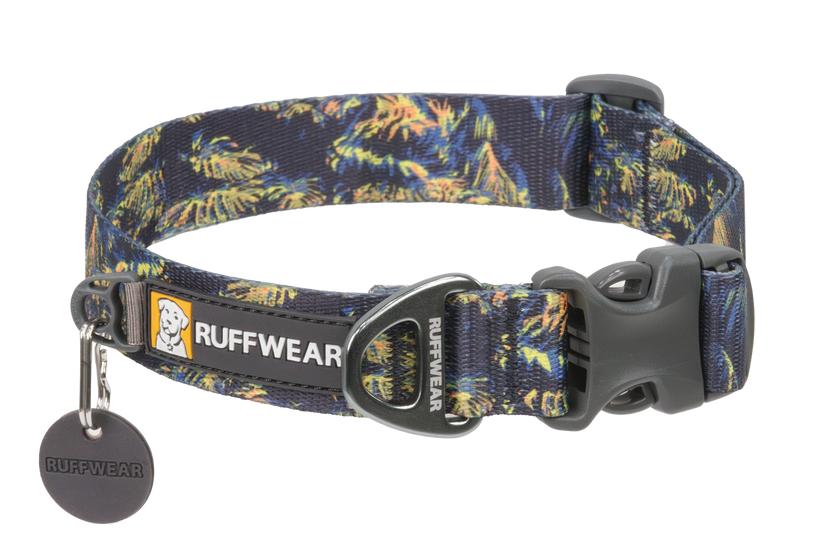 Ruffwear Front Range Dog Collar, Deep Jungle, 14-20-in