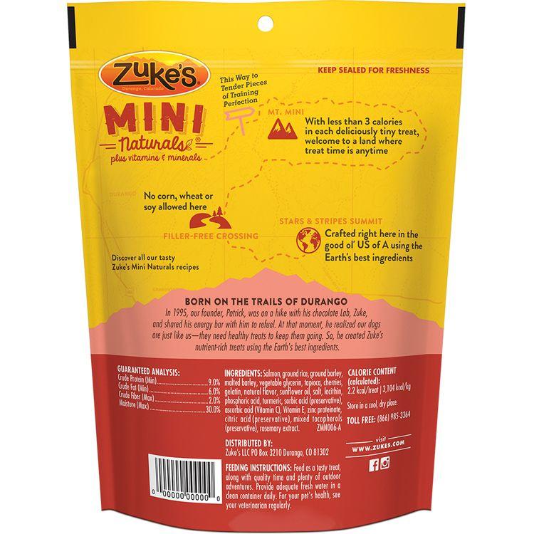 Zuke's Mini Naturals Salmon Recipe Dog Treats, 6-oz