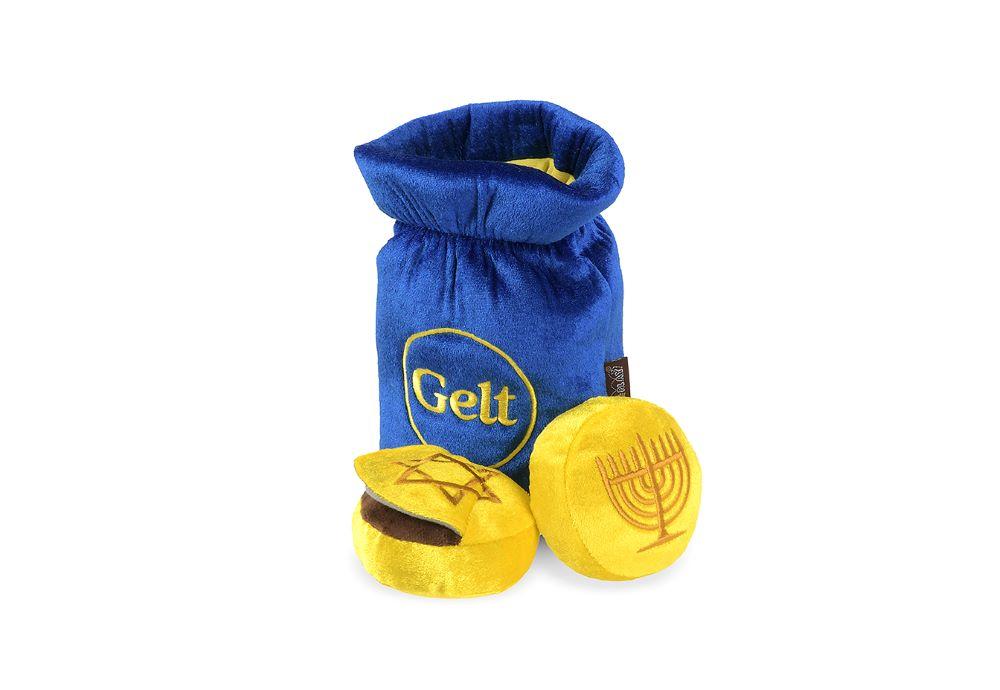 P.L.A.Y. Paw-nukkah Gelt-y Treats Dog Toy