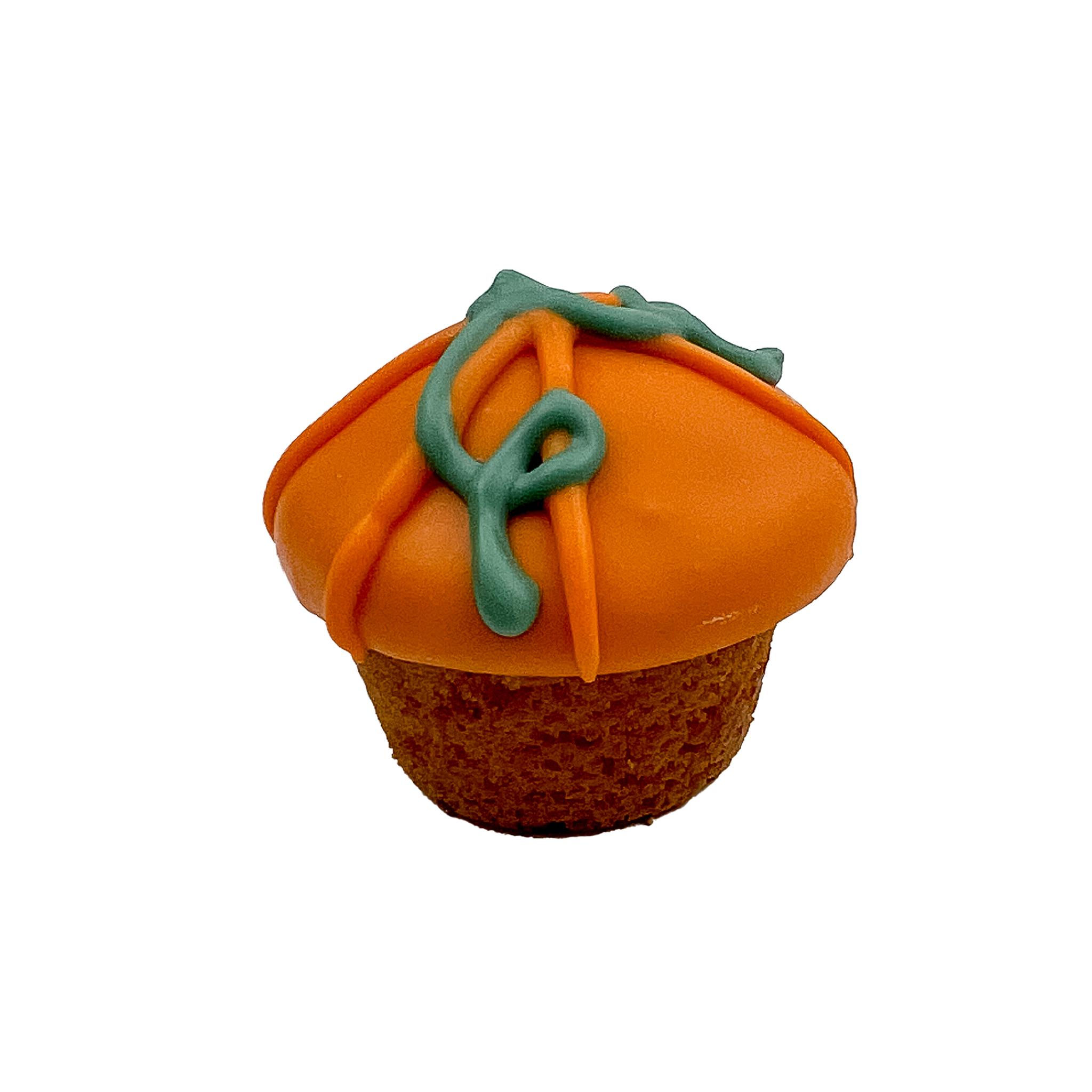 Bosco & Roxy's Fall I'd Pick You 3D Pumpkin Cupcake Dog Treats, 2-in