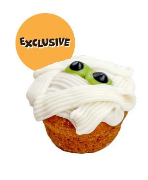 Bosco & Roxy's Halloween Mummy of the Year Dog Treats, 2.5-in