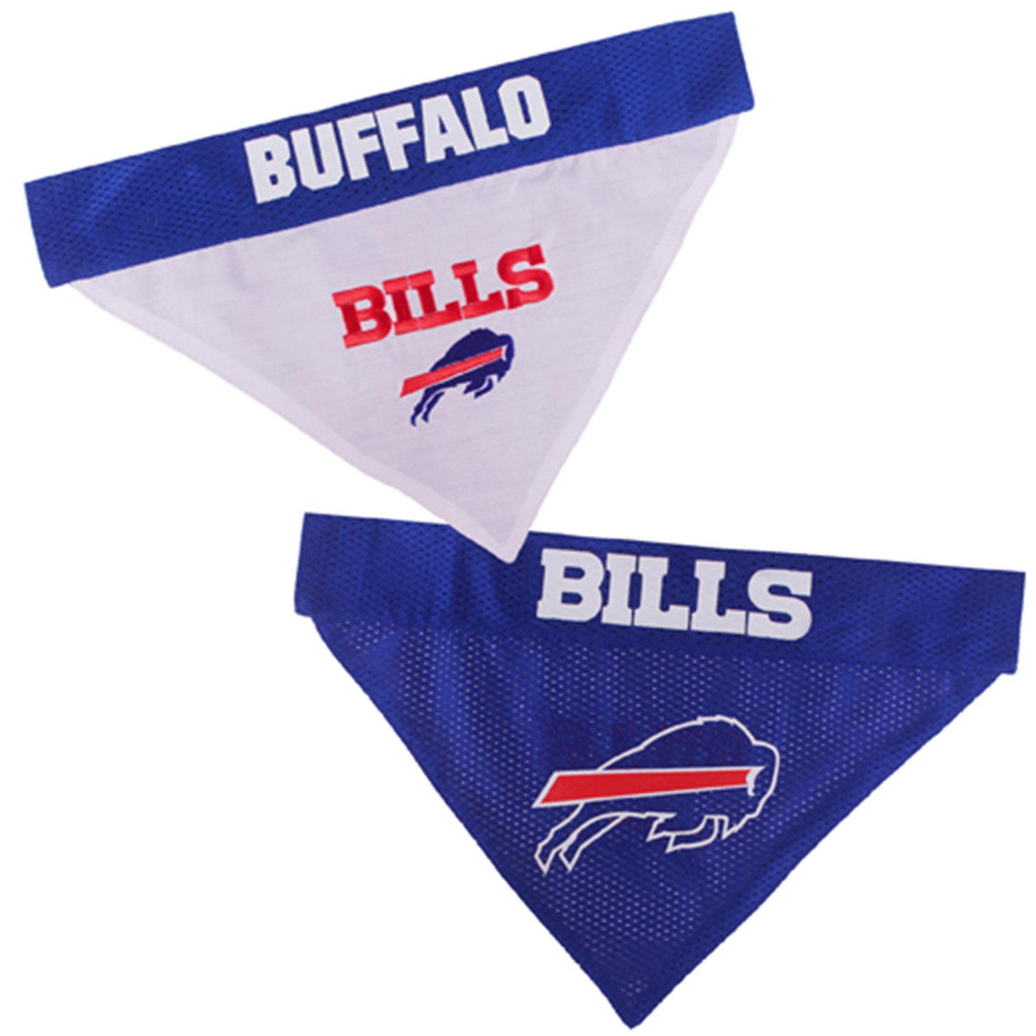 Pets First NFL Buffalo Bills Reversible Pet Bandana, XX-Large
