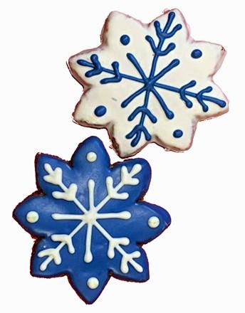Pawsitively Gourmet Snowflake Dog Treats