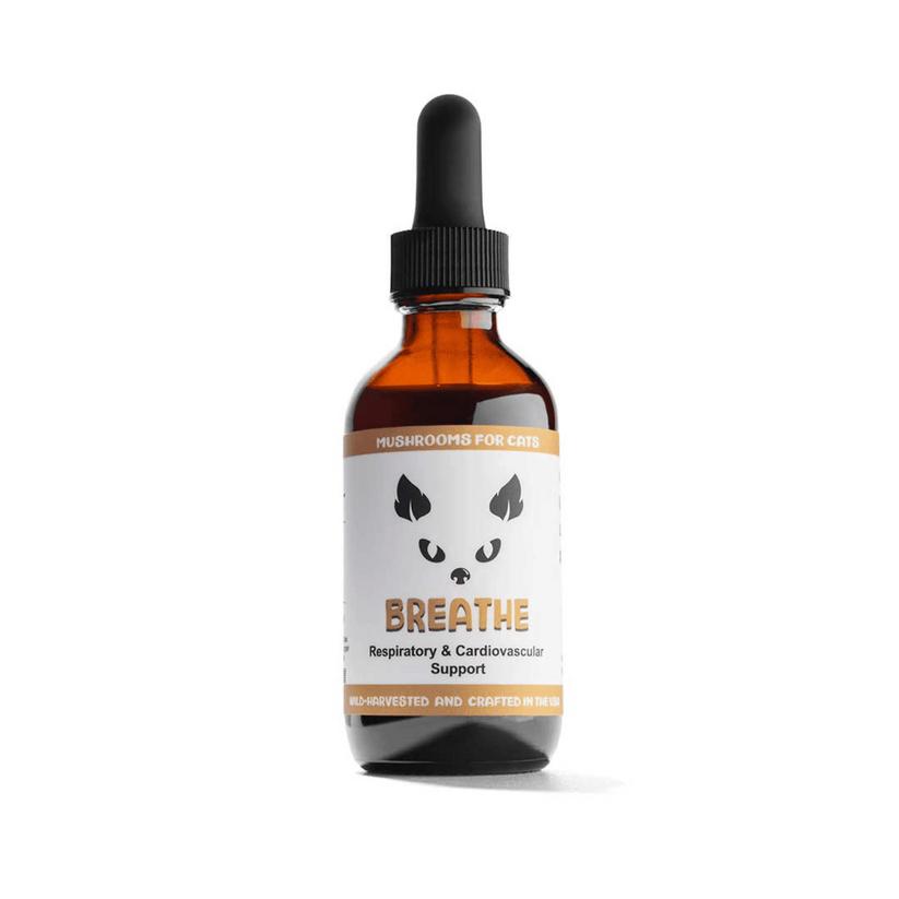 MycoDog MycoCat Breathe Cat Supplement, 2-oz