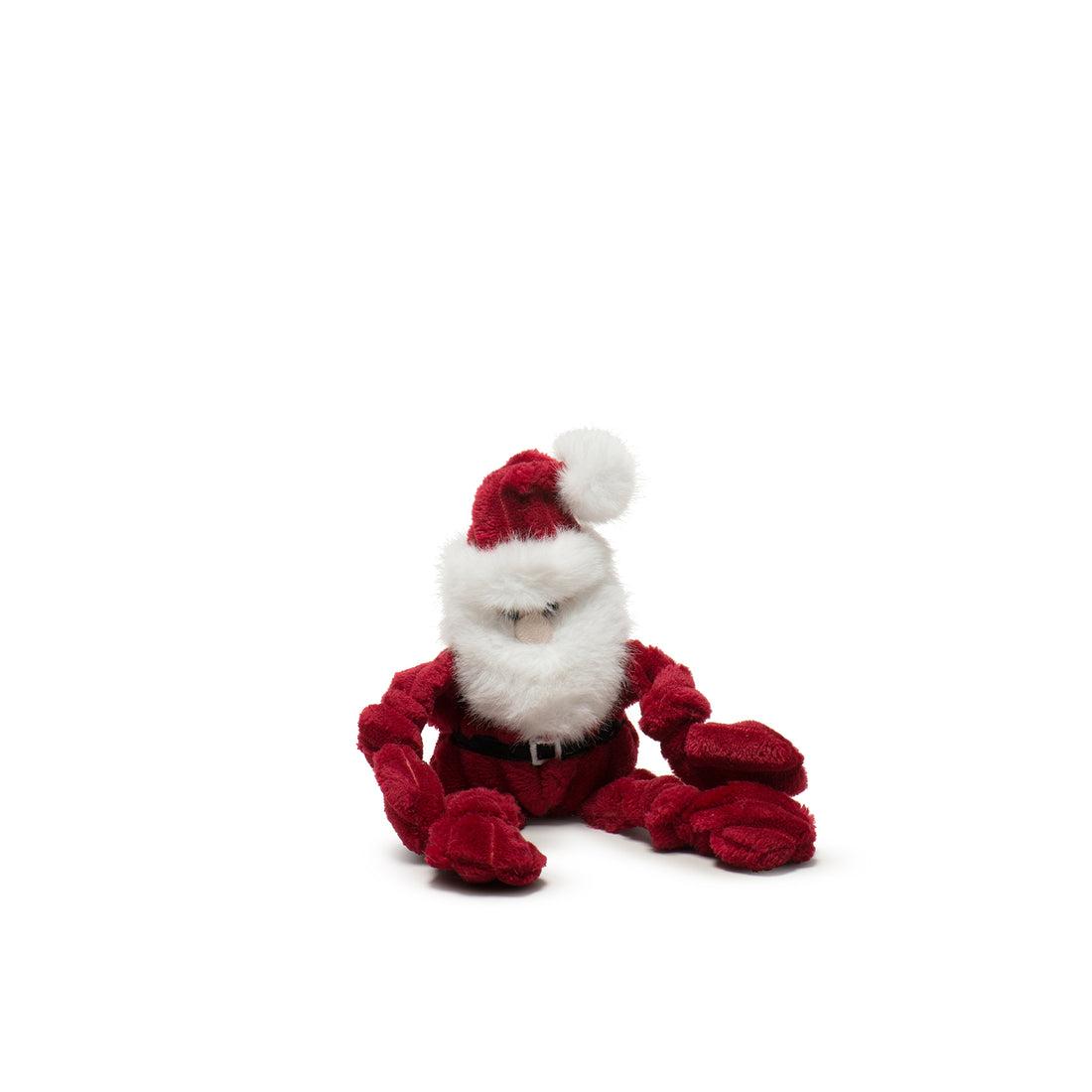 HuggleHounds St. Nick Knottie Plush Dog Toy, Small Size: Small