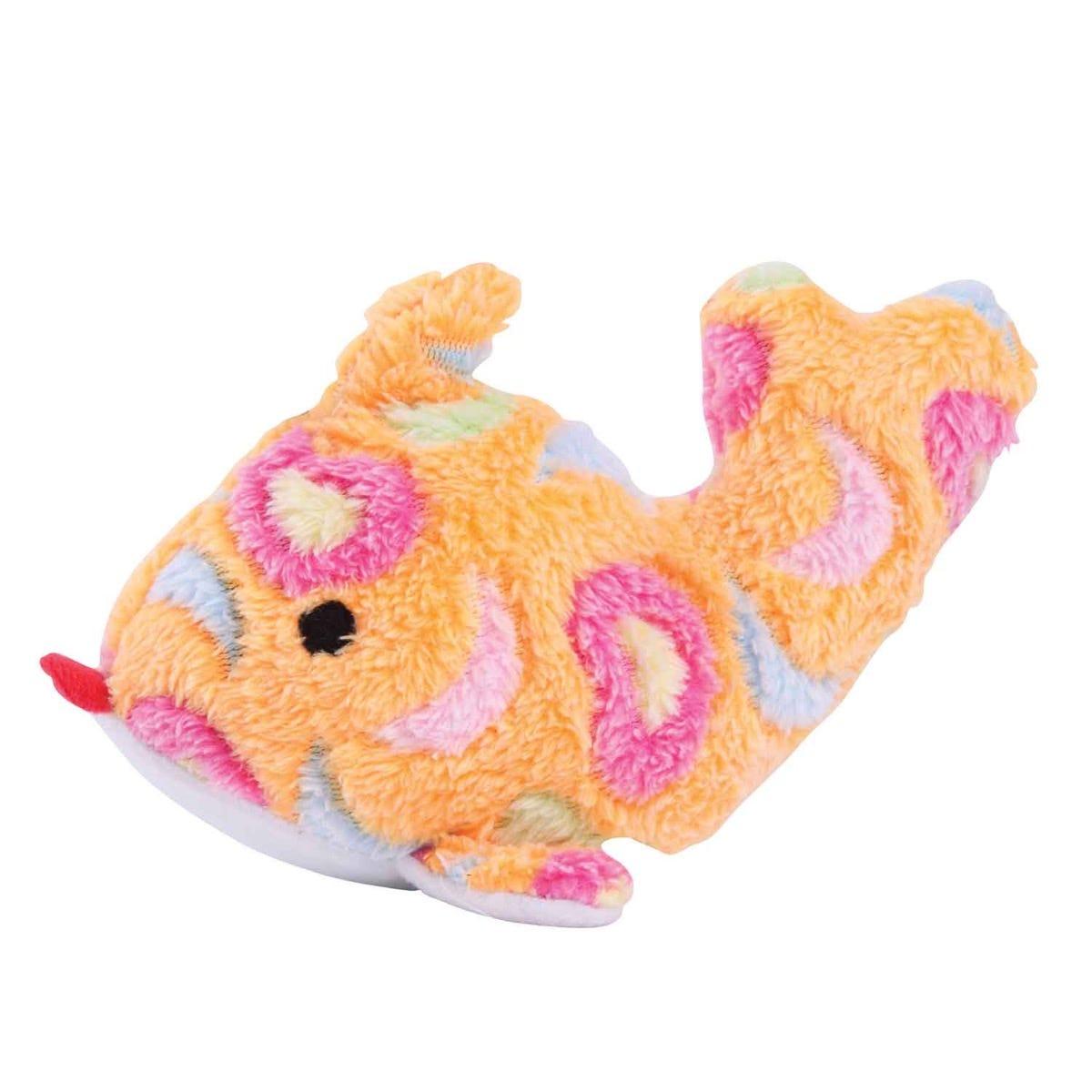 Zanies Sea Charmers Fish Dog Toy, Orange