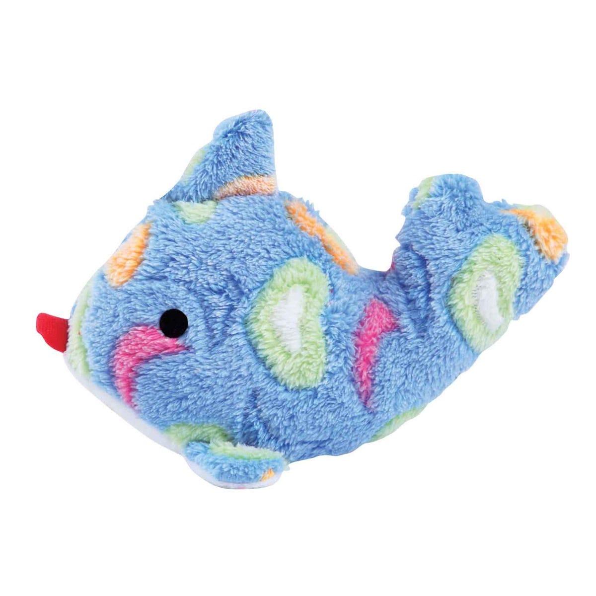 Zanies Sea Charmers Fish Dog Toy, Blue