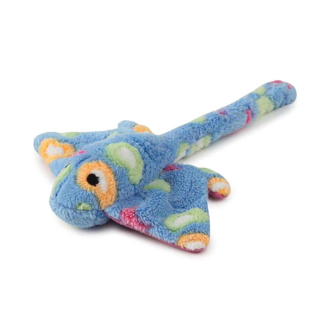 Zanies Sea Charmers Stingray Dog Toy, Blue