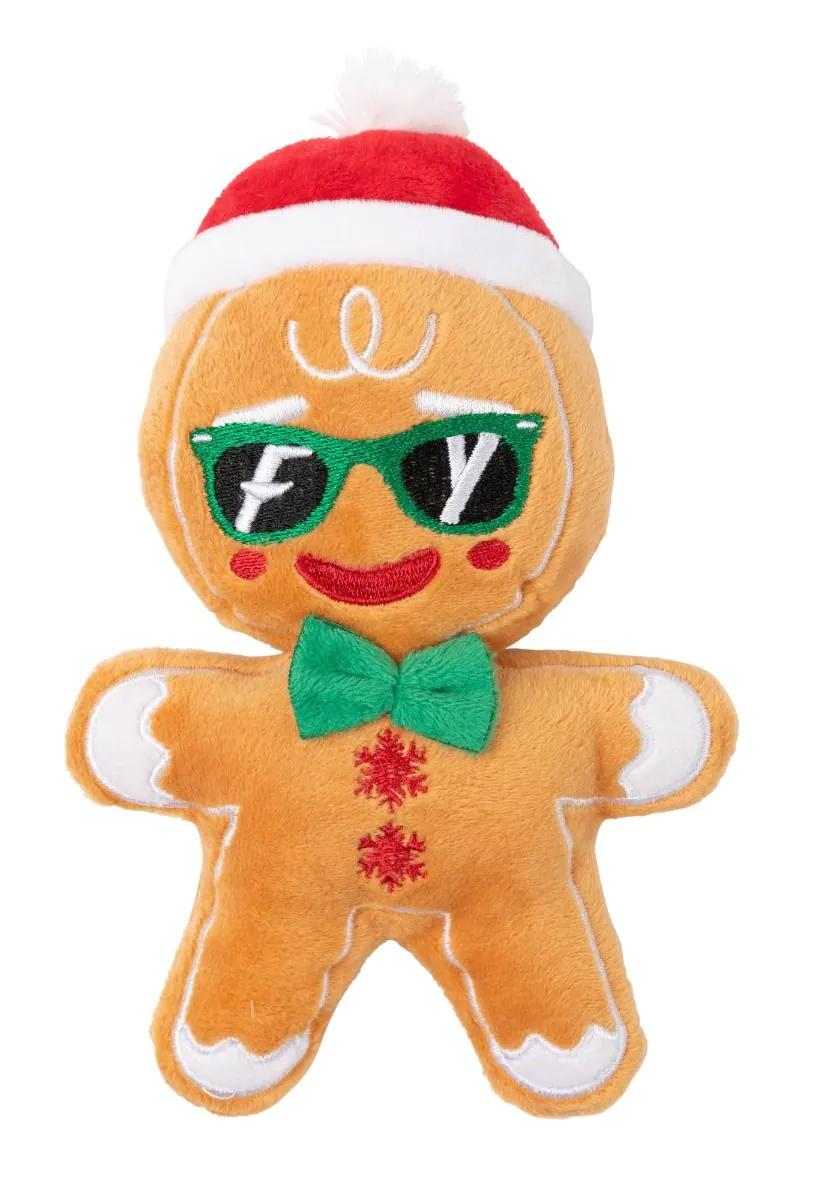 FuzzYard Jolly Gingerboi Dog Toy, Large