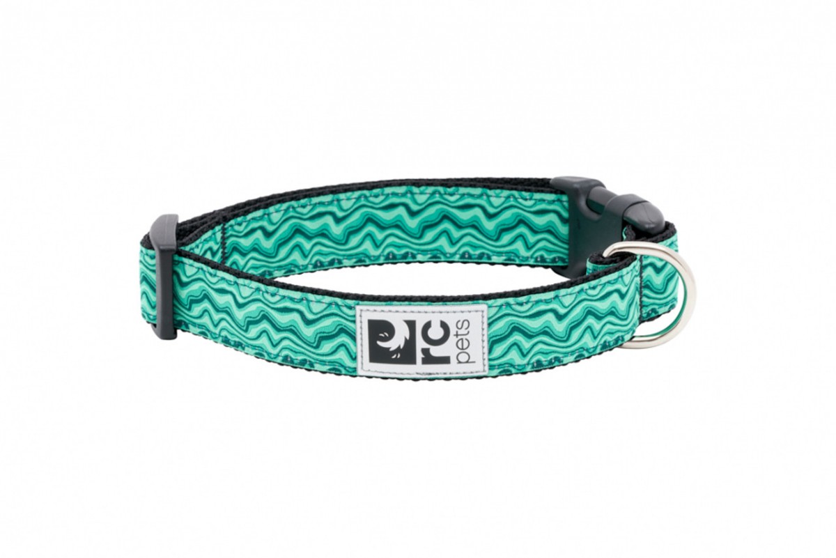 RC Pets Clip Dog Collar, Gemstone, 3/4-in x 9-13-in