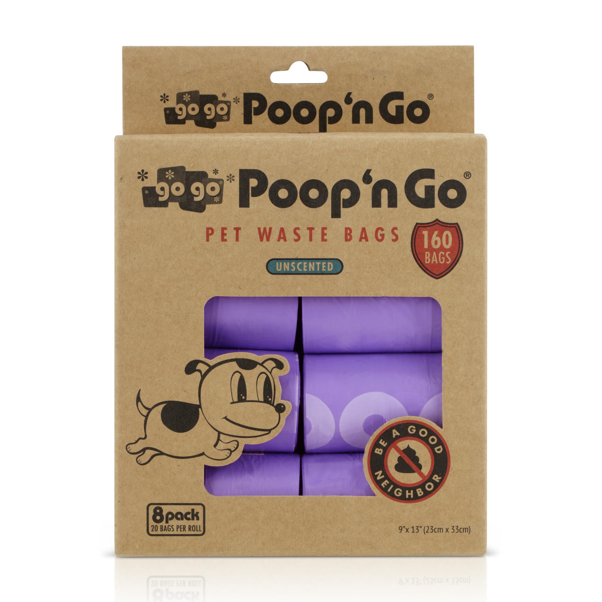 Furever Naturals Scented Pet Waste Bags, Purple, 8-pk
