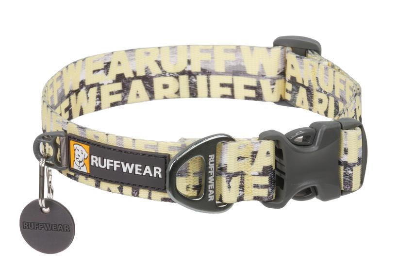 Ruffwear Front Range Dog Collar, Mountain Logo, 14-20-in