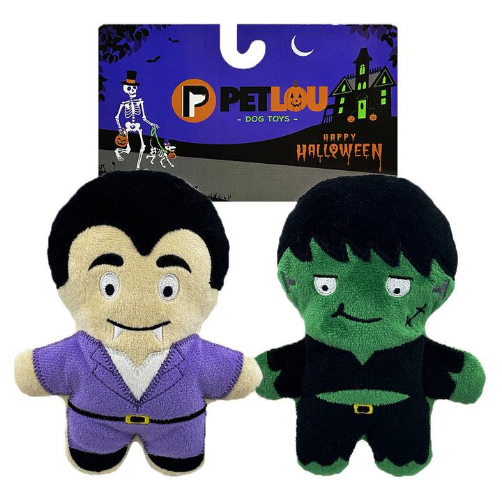 Petlou Trick or Treat Pals Drake & Frank Dog Toy