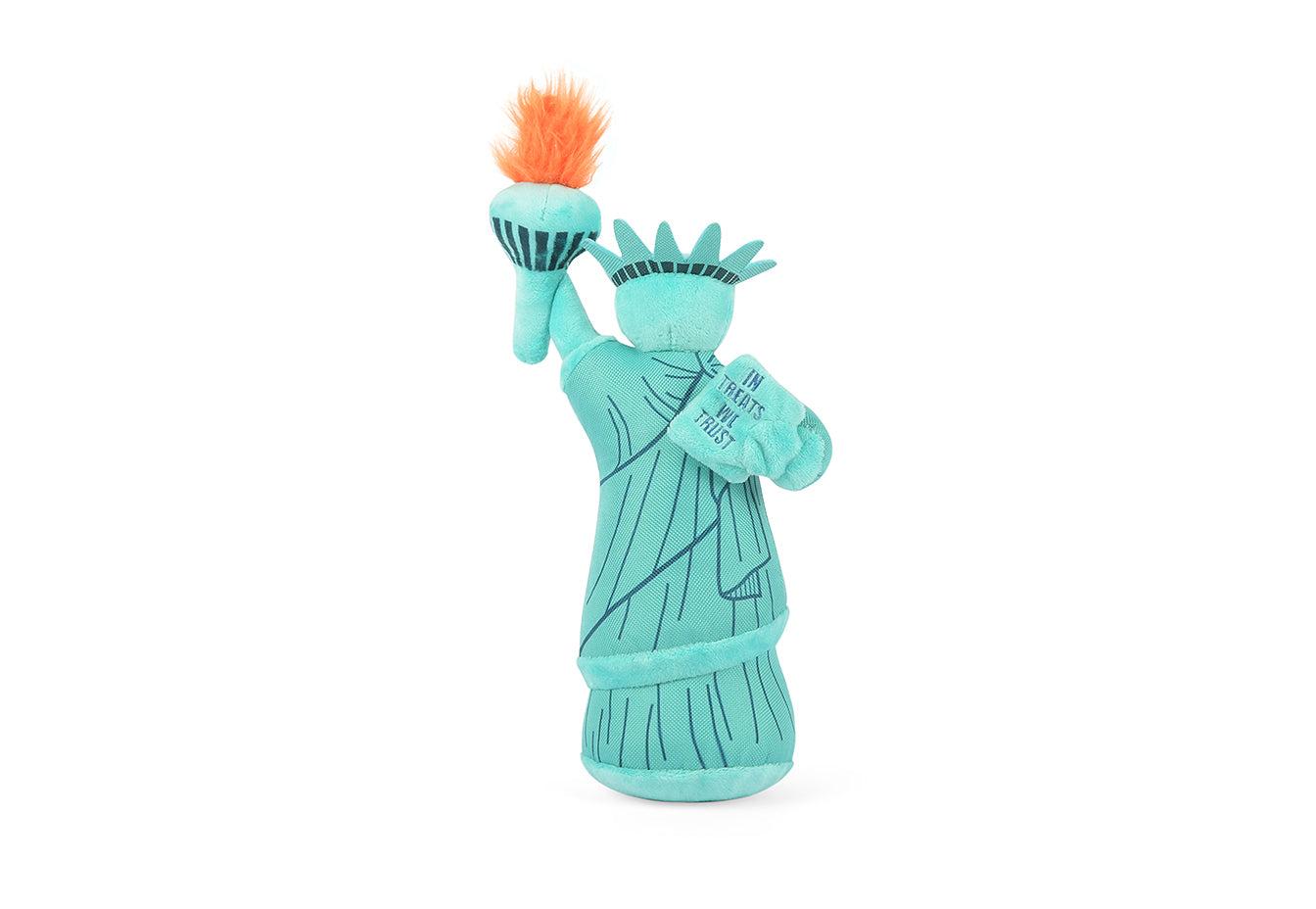 P.L.A.Y. Totally Touristy Statue of Liberty Dog Toy, Medium